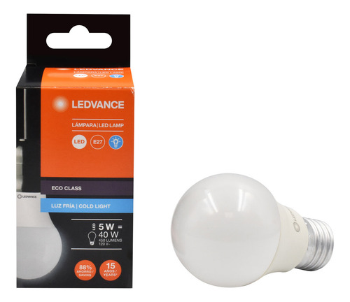 Foco Led Ledvance 5w 450lm Luz Blanca 6500k