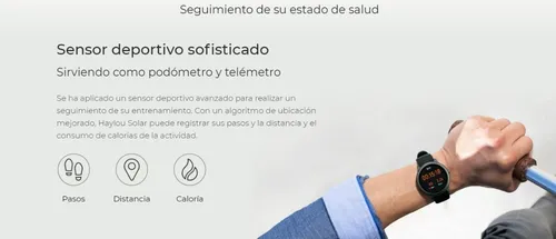 Smartwatch Haylou Solar Ls05 Supera Mi Band 5