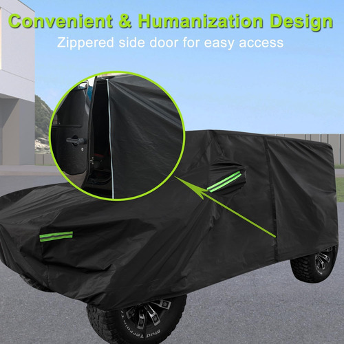 Funda Impermeable Para Jeep Wrangler Jk Jl Cj Yj Tj _6253828