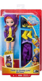 Imagen 1 de 3 de Dc Super Hero Girls, Batgil, Superhero Girls -transformacion