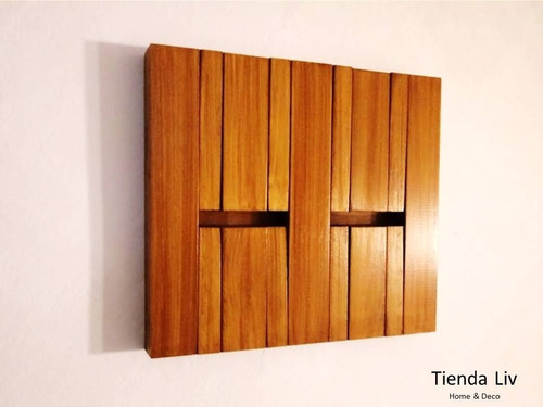 Imagen 5 de 7 de Perchero De Pared 8 Ganchos Madera Rebatible Diseño Nórdico