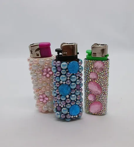 Porta Encendedor Exclusivo Con Glamour Y Detalles Únicos