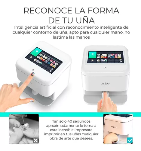 Impresora De Arte De Uñas Móvil Digital - Mini Impresora De Uñas