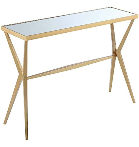 Convenience Concepts Saturn Console Table, Espejo/marco Dora