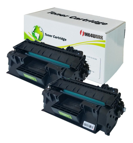 Toner Alternativo ( X2 ) Negro Ce505a 05a P2035 P2035n P2055d P2055dn P2055x 