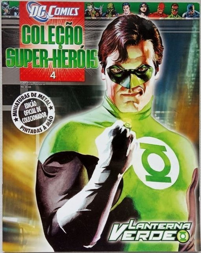 Imagem 1 de 1 de Revista Fascículo Lanterna Verde Hal Jordan #4 Dc Eaglemoss