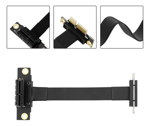 Mini Pci Express Cabo De Extensão Pcie X1 A X1 X4 10 Cm