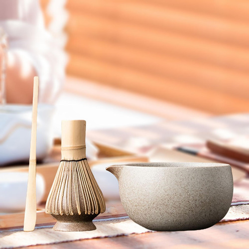 Juego De Té Matcha, Cuenco Chino Hecho A Mano Con Cuenco