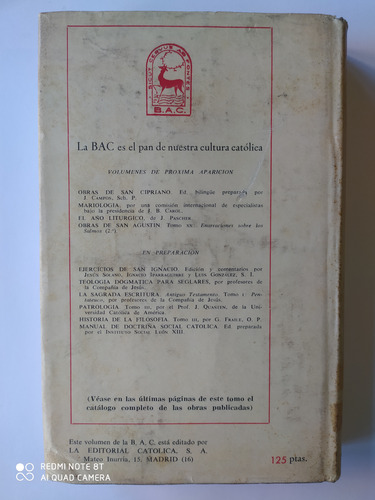 Obras San Agustín 7 Sermones / Biblioteca Autores Cristianos (Usado)