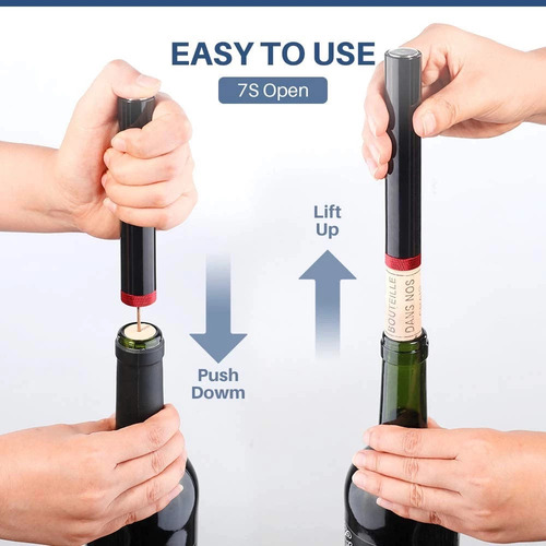Sacacorchos Destapador De Vinos A Presion