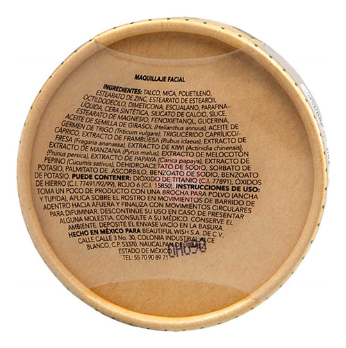 Polvo Compacto Naturals Natural 9g
