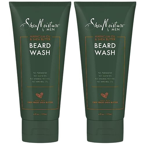 Sheamoisture Beard Wash - Champú Para Barba Completa, Hidrat