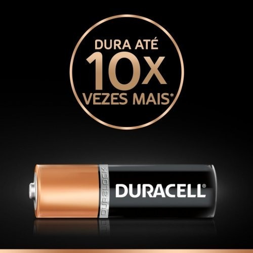 Imagem 2 de 2 de Pilha Alcalina Aaa Mn2400b2 1 Cartela Com 2 Pilhas Duracell