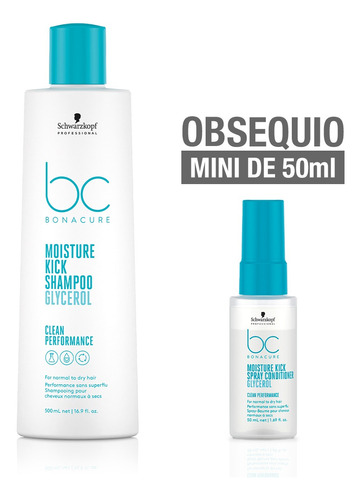 Shampoo Bonacure Moisture Kick