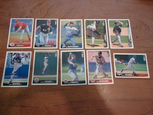 Figuritas De Beisbol  1996/97 Lote De 10 Pc (cv)