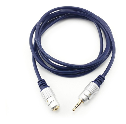 Extensión Audífonos Macho Hembra Plug Jack 3.5mm 3.6mts