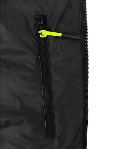 Jaqueta Replay Masculina Nylon Matelassê Preta