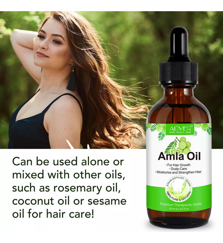 Aceite De Amla Control Caída Y Fortalecimiento Capilar