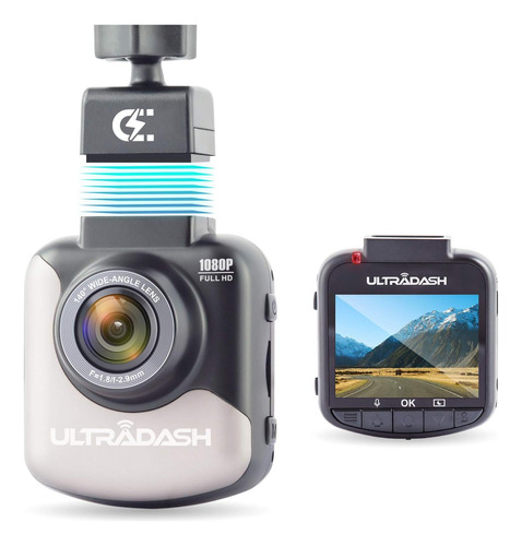 Ultradash Dash Cam, Montura De Carga Magnética, Sensor De Im