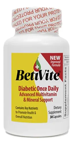 Multivitamínico Diabético, Mejora La Función Nerviosa Y La Salud Ocular, Contiene Vitamina C Y Cromo Para Niveles Salud