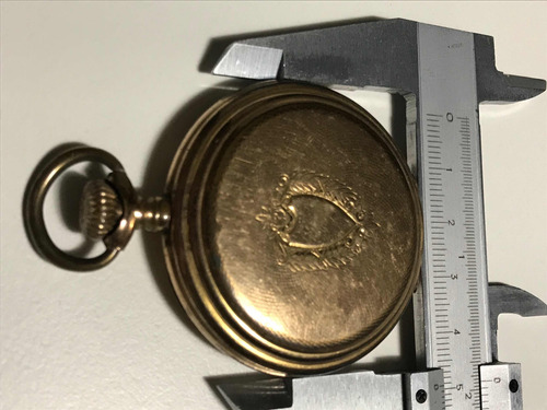 Antiguo Reloj De Bolsillo Marca Silvetta No Funciona (Usado)