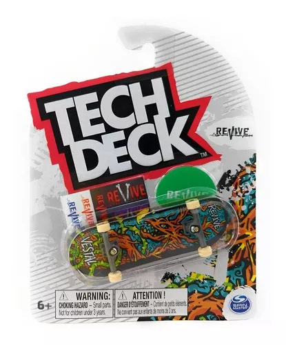 Fingerboards Tech Deck Mini Skate (Skate de Dedo) Revive Vestal - Virtual  Skate Shop