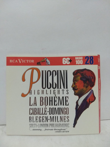 Puccini - La Boheme Highlights - Cd - Rca Victor; Importado!