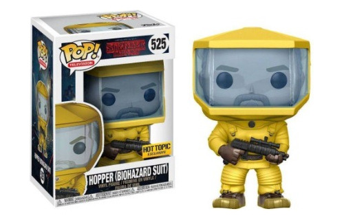 Funko Pop Hopper (biohazard Suit) 525 Hot Topic Exclusive