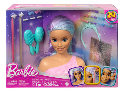 Barbie Styling Head Muñeca Cuento De Hadas Hmd82 Mattel