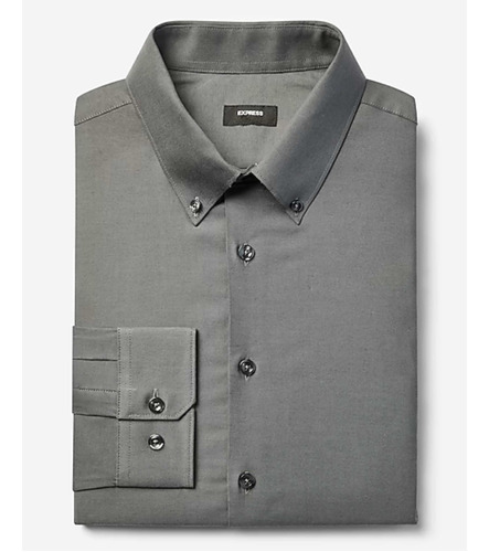 Extra Slim Solid Stretch Pinpointoxford 1mx Dress Shirt