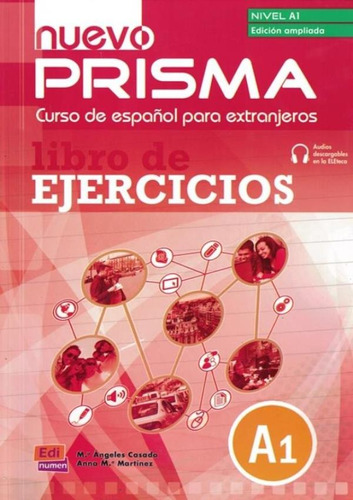 Nuevo Prisma A1 - libro de ejercicios + CD, de Casado, Angeles. Editora Distribuidores Associados De Livros S.A., capa mole em español, 2013
