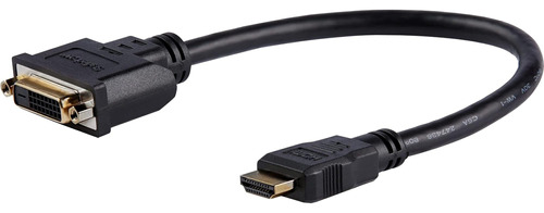 Adaptador Hdmi Macho A Dvi Hembra De Startech - 8 Pulgadas -