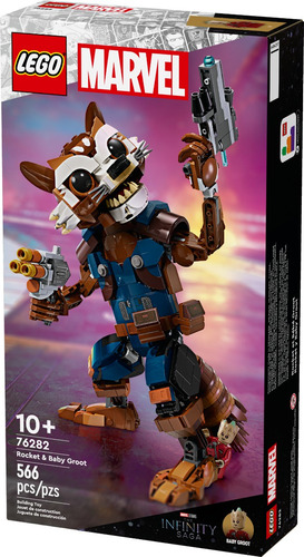 Lego Super Heroes 76282 Rocket Y Bebé Groot