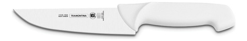 Cuchillo Carnicero Acro Inoxidable 10 PuLG Tramontina Carne Color Blanco