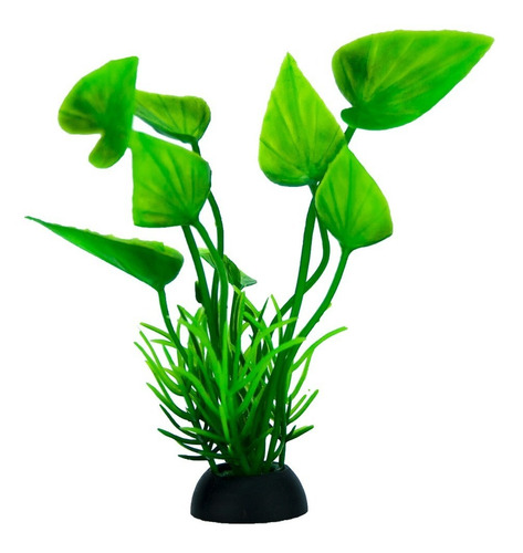 Imagen 2 de 5 de Plantas Artificiales Para Acuario 10cm Decoración Pecera