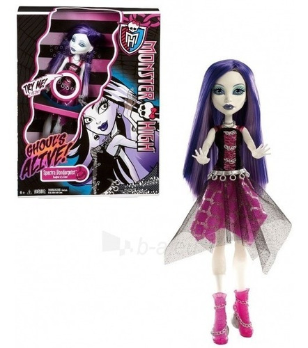 Monster High Spectra  Ghoul's  Alive Sonido Bunny Toys