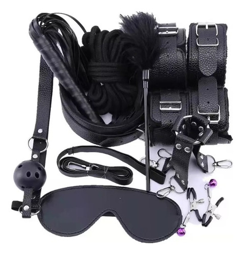 Kit 10 Piezas Bdsm Bondage Fetish Sadomasoquismo Pareja