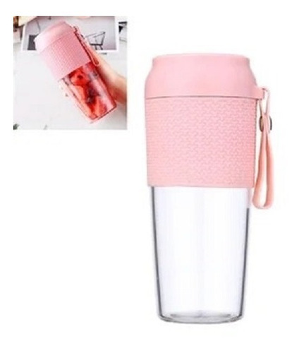 Licuadora Y Exprimidora Portátil Taza De Jugo Recargable Usb