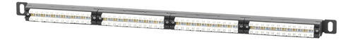 Panel De Parcheo 24 Puertos Cat6a Linkedpro Lp-pp-cu-6a-24p
