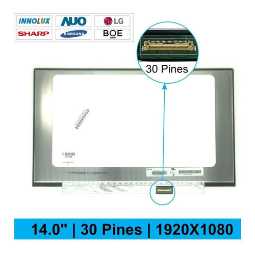 Imagen 2 de 3 de Pantalla Portatil Hp 14-cf2066la Series Compatible