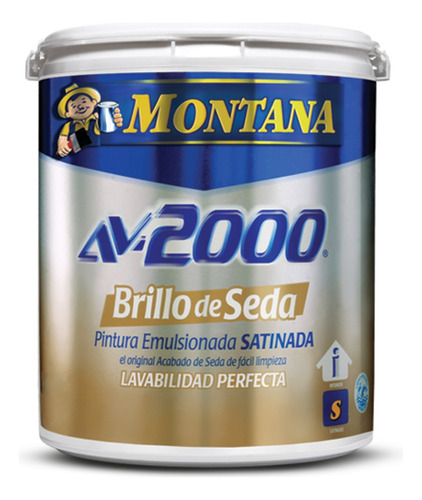 Pintura Brillo De Seda Marfil Suave Galón Montana