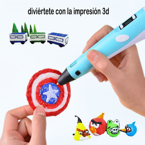 Imagen 2 de 6 de Filamento De Pla Para Pluma 3d Dikale 120 Metros 1.75 Mm