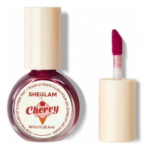 Sheglam For The Flush Lip & Cheek Tint - Tinta Cherry Picked