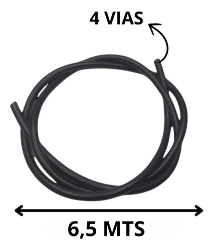 Kit Instalação Ar Condicionado 18 E 24000 6 Mt 1/4 5/8 S Sup