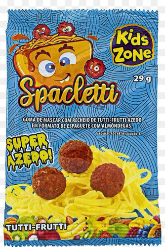Chiclete Novidade Spacletti Divertido Diferente Delicioso