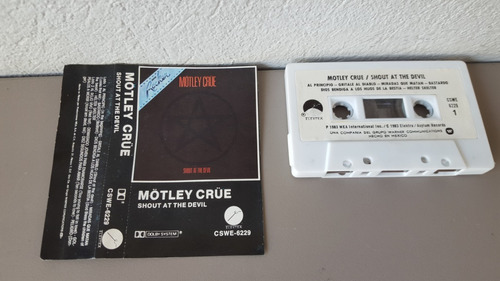 Cassette Motley Crue Shout At The Devil