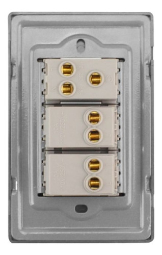 4 Pzas Placa Córdoba Sanelec Contacto Y Apagador Doble