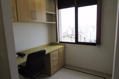 Flat Com 1 Dormitório Para Alugar, 40 M² Por R$ 2.039,00/mês - Campo Belo - São Paulo/sp - Fl0009