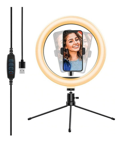 Disco Arco Led Kit Iluminação Fotografia Led Ring Luz Grand