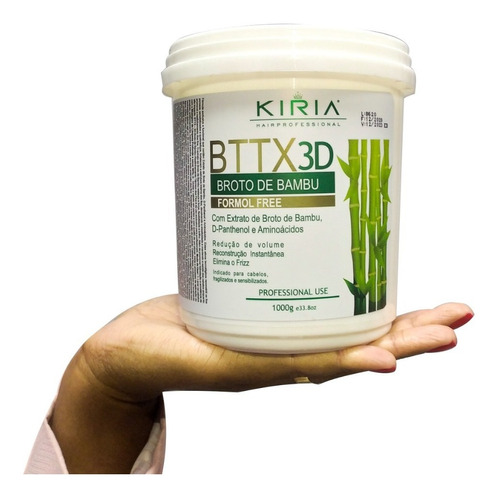 Kiria Botox Broto De Bambu 1kg Original Professional